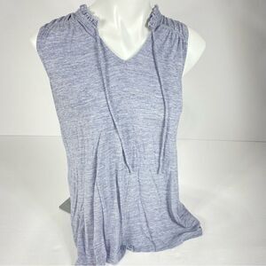 Lila Rose Tie Front Tank Size Medium